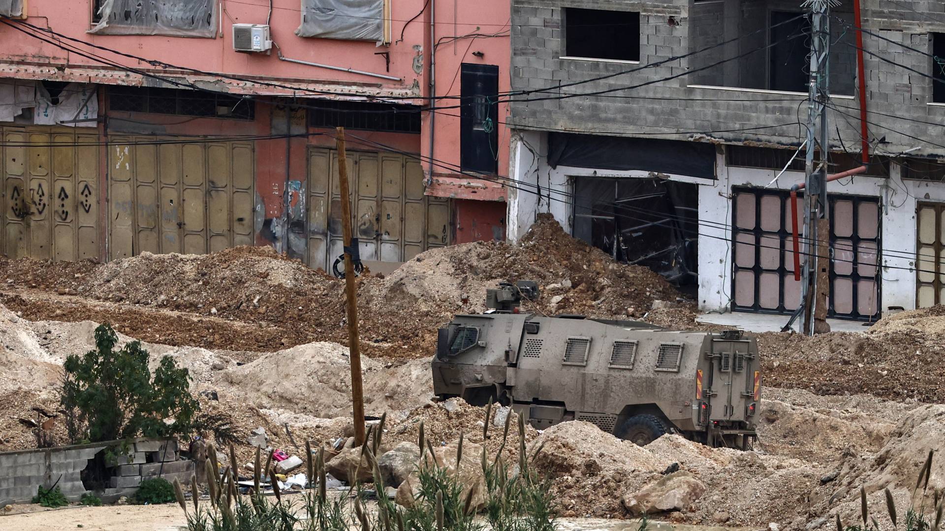 آلية عسكرية للاحتلال في الضفة الغربية