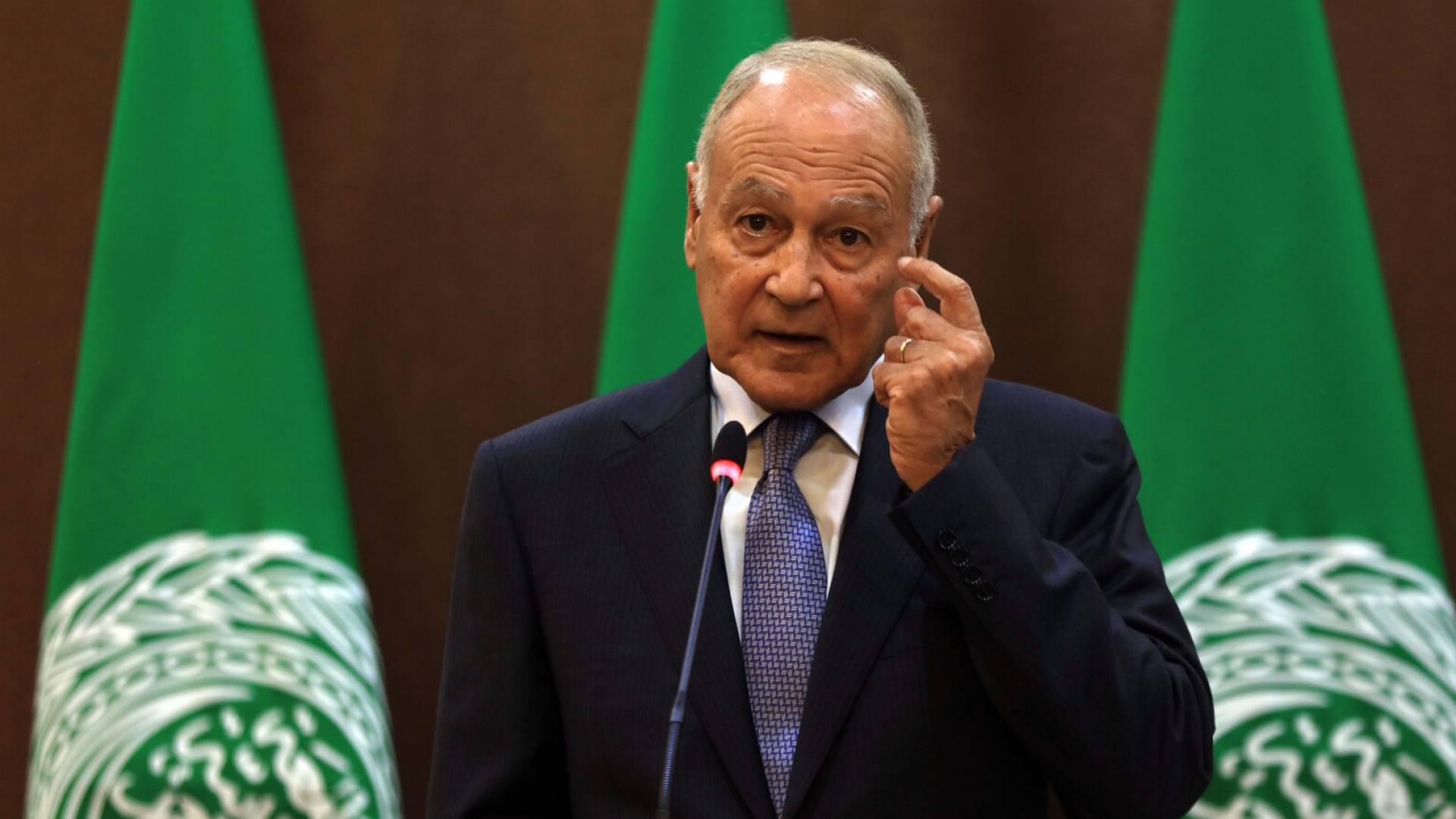 الأمين العام لجامعة الدول العربية أحمد أبو الغيط