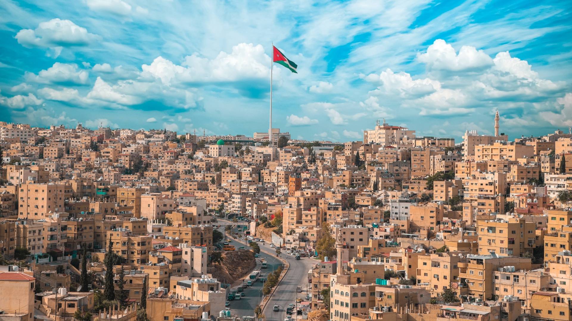 صورة عامة للعاصمة عمان