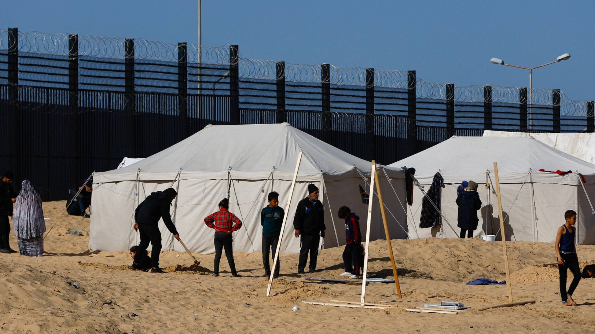 خيام النازحين في غزة