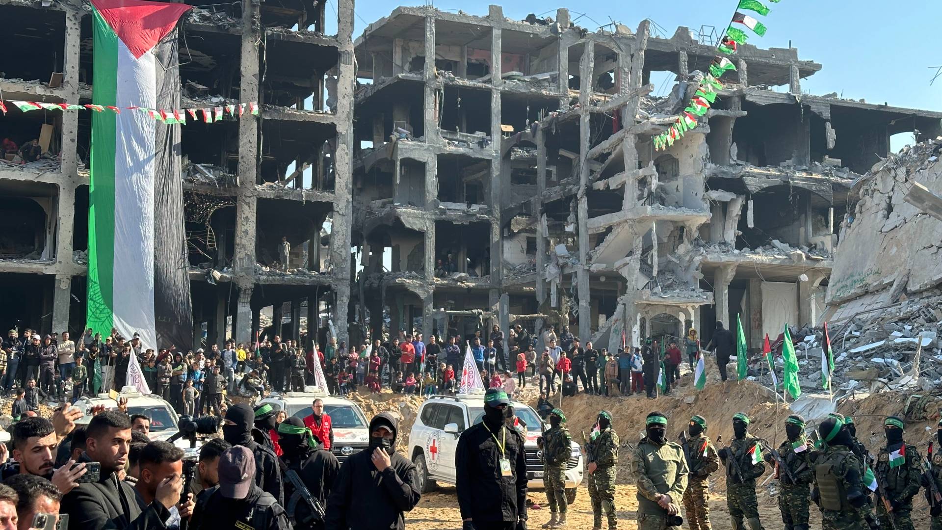 اطلاق محتجزين من غزة