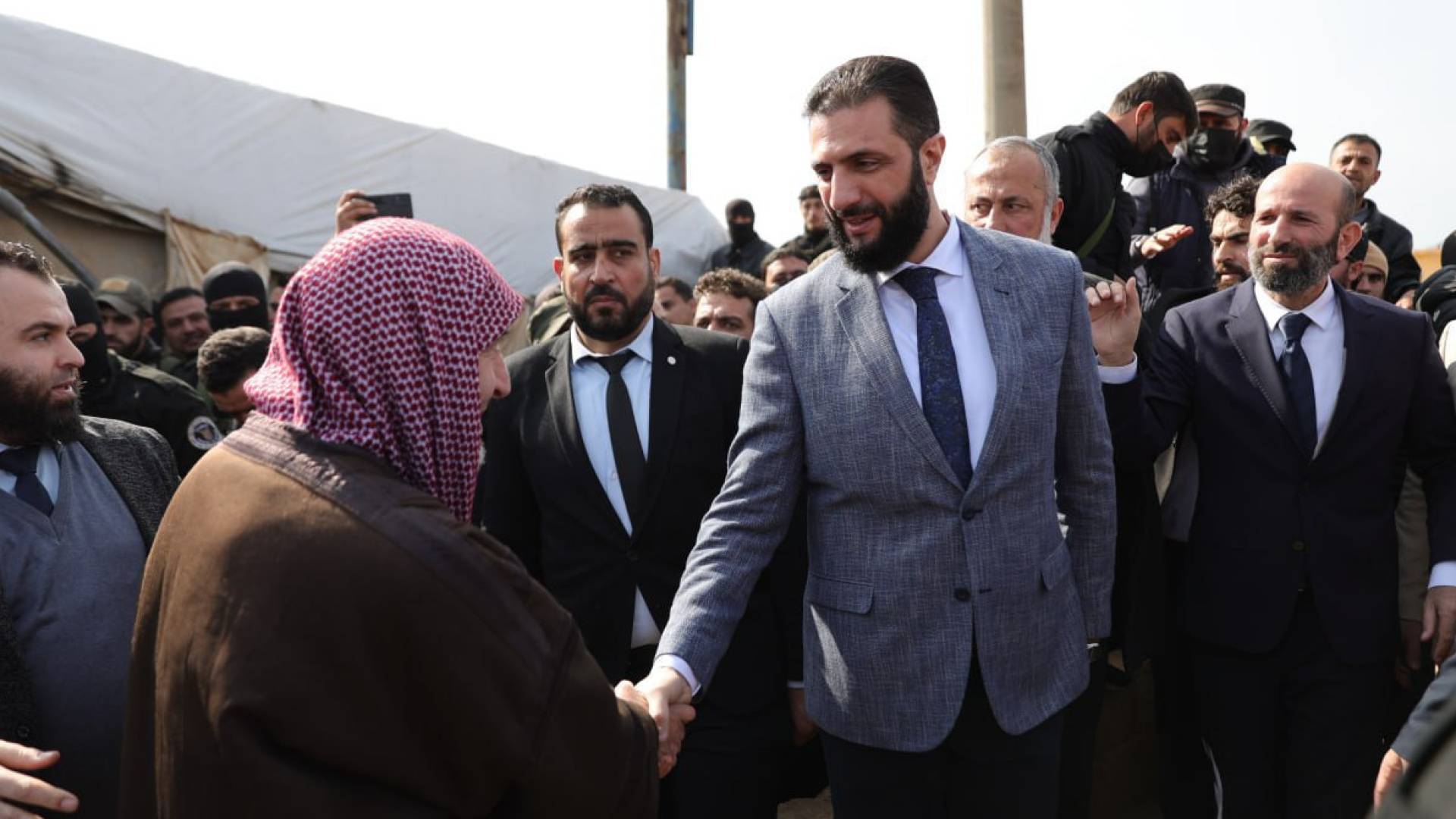 الرئيس السوري أحمد الشرع