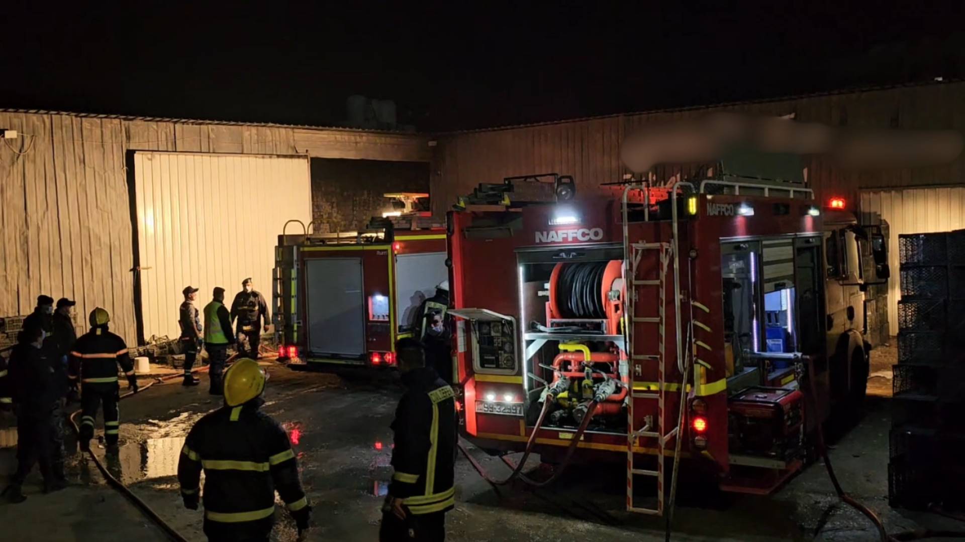 بعد إخماد كوادر الدفاع المدني للحريق