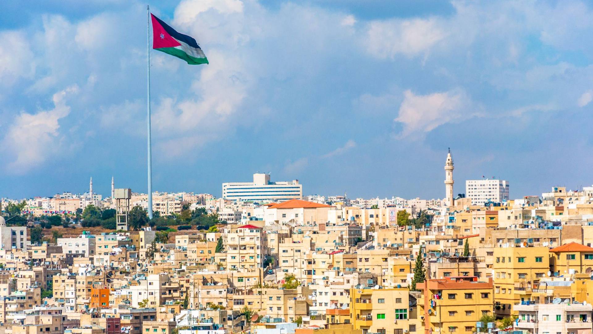 لقطة عامة للعاصمة عمان