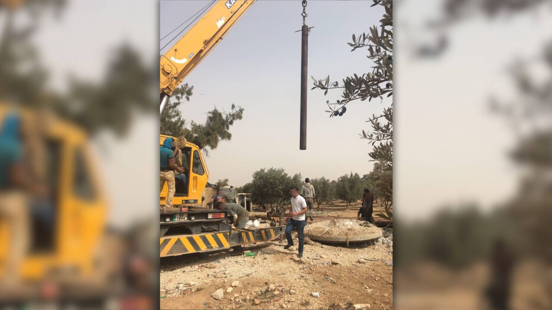 ردم آبار مخالفة