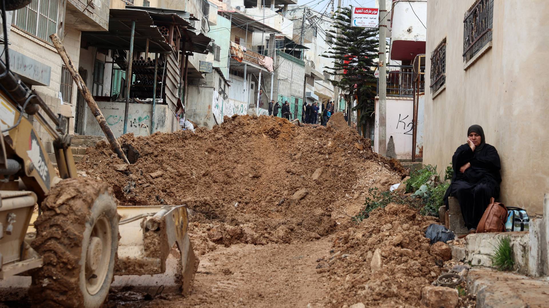 آثار الدمار في مدن الضفة الغربية