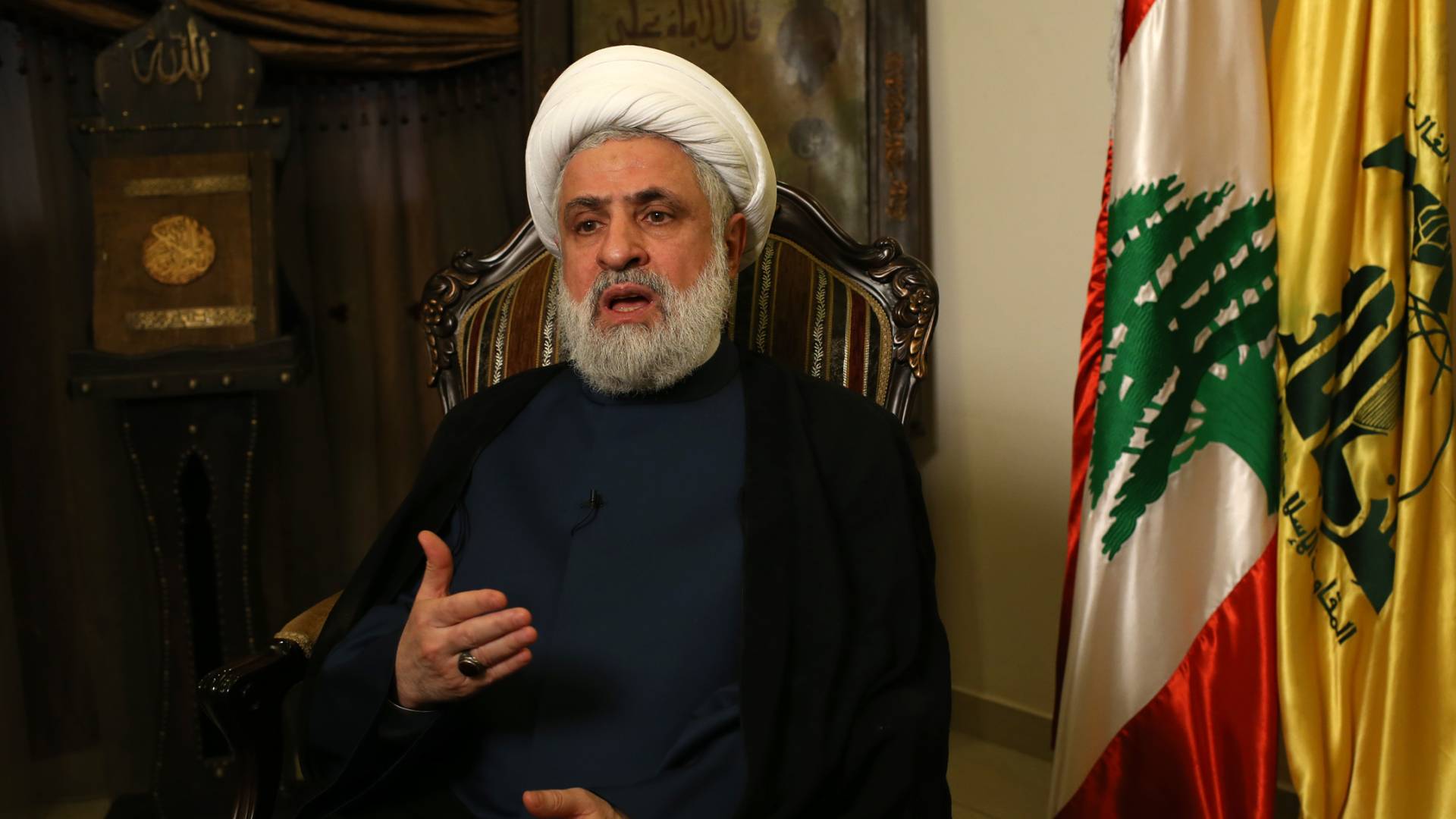 الأمين العام لحزب الله، نعيم قاسم