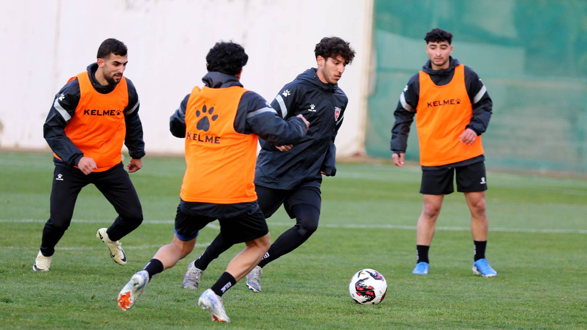 من تدريبات المنتخب الوطني