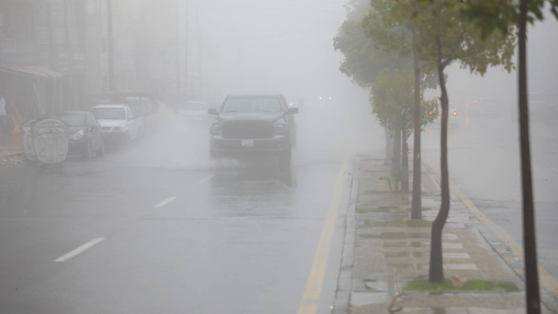أجواء ماطرة وضبابية في الأردن "أرشيفية"