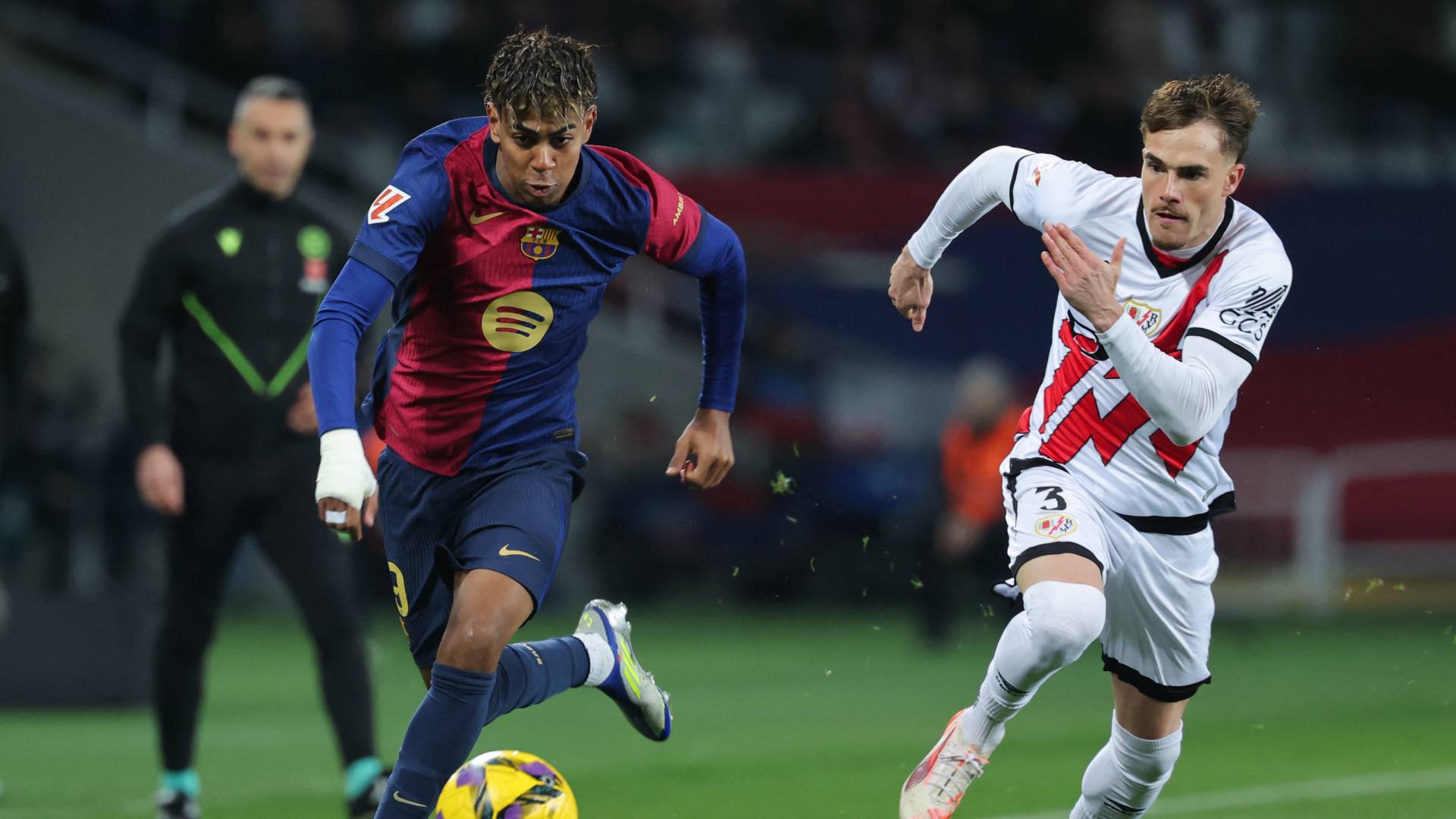 لقطة من المباراة