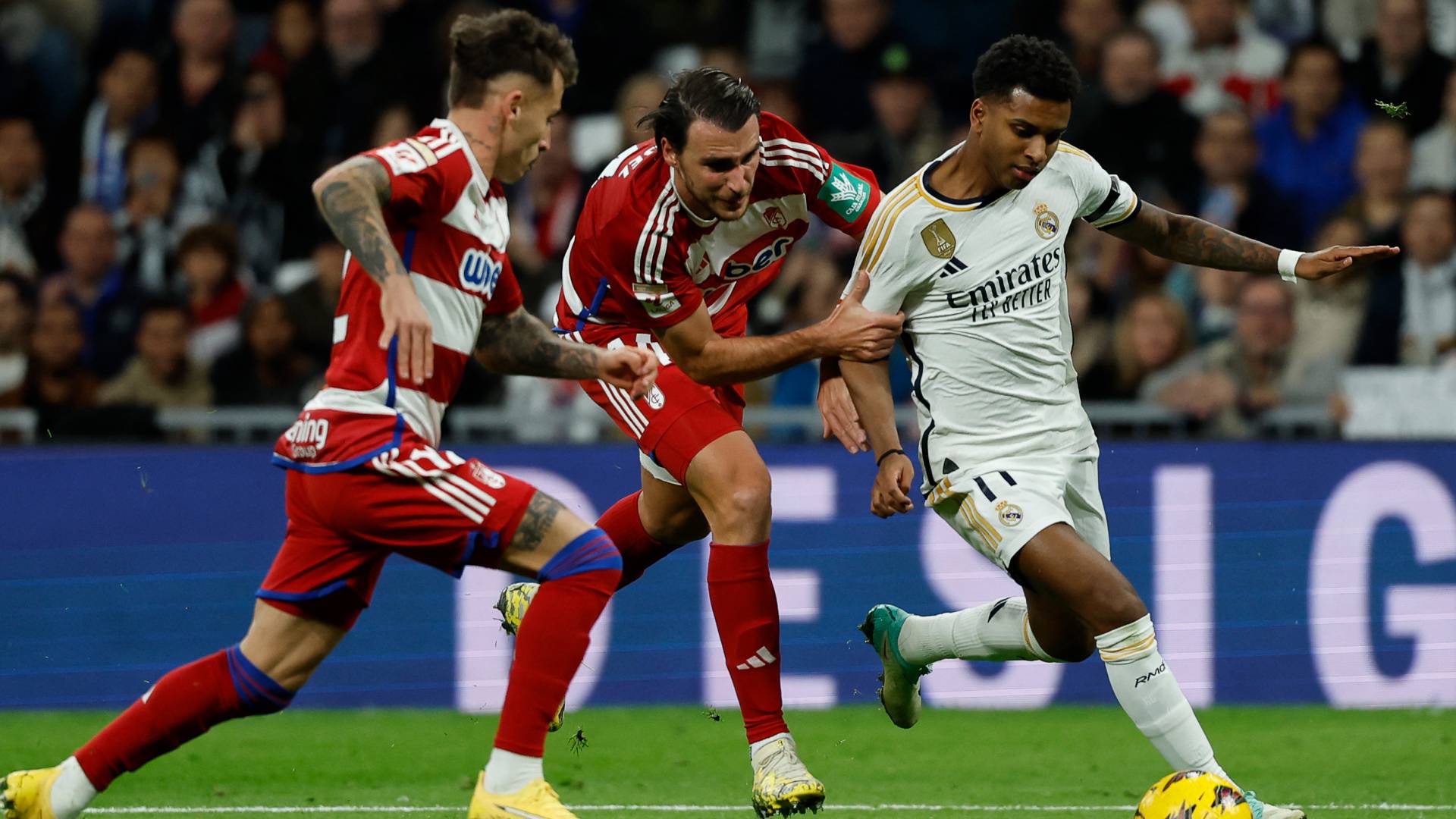 رودريغو من مباراة سابقة لريال مدريد