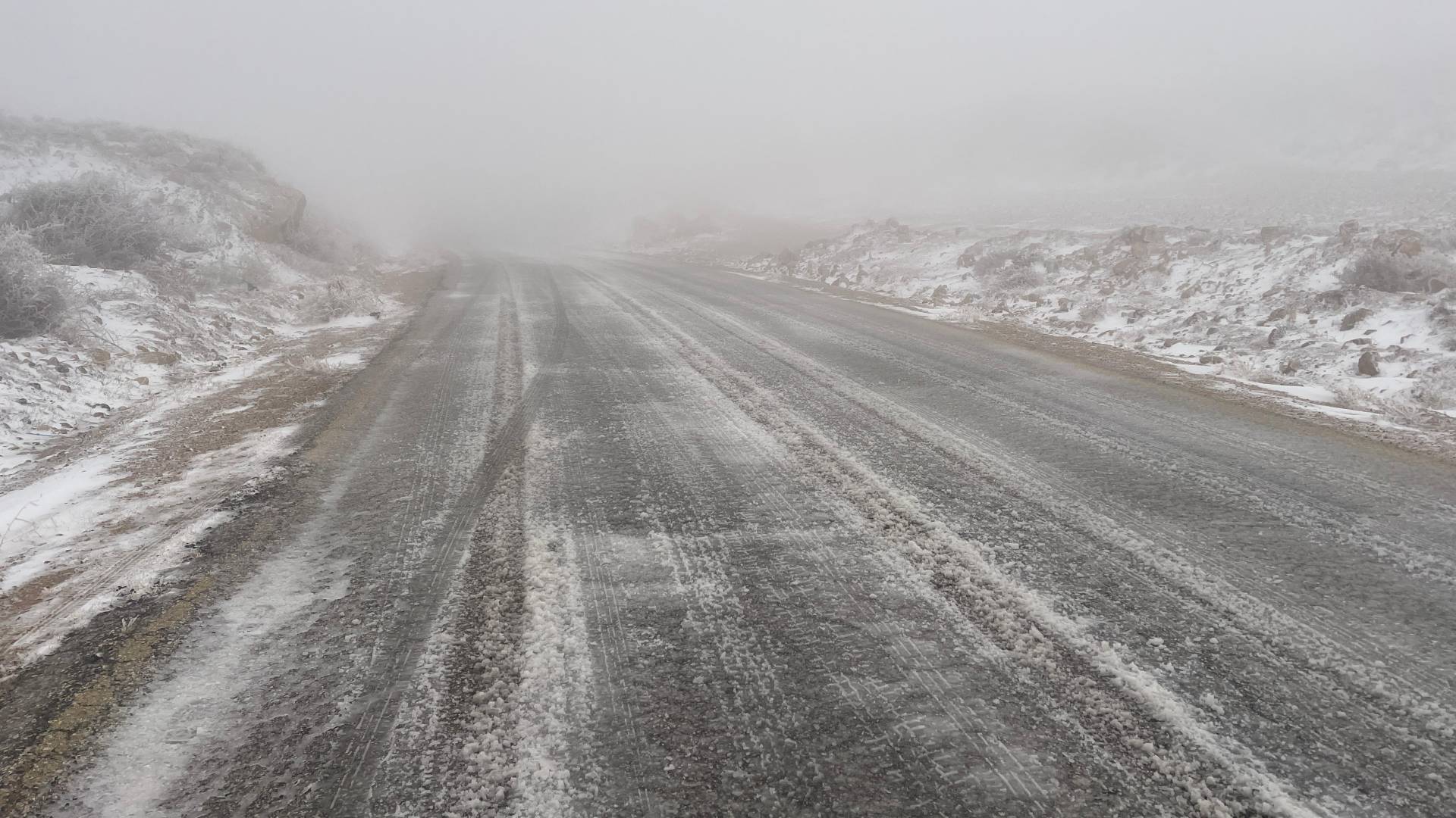 ثلوج في الأردن "أرشيفية"