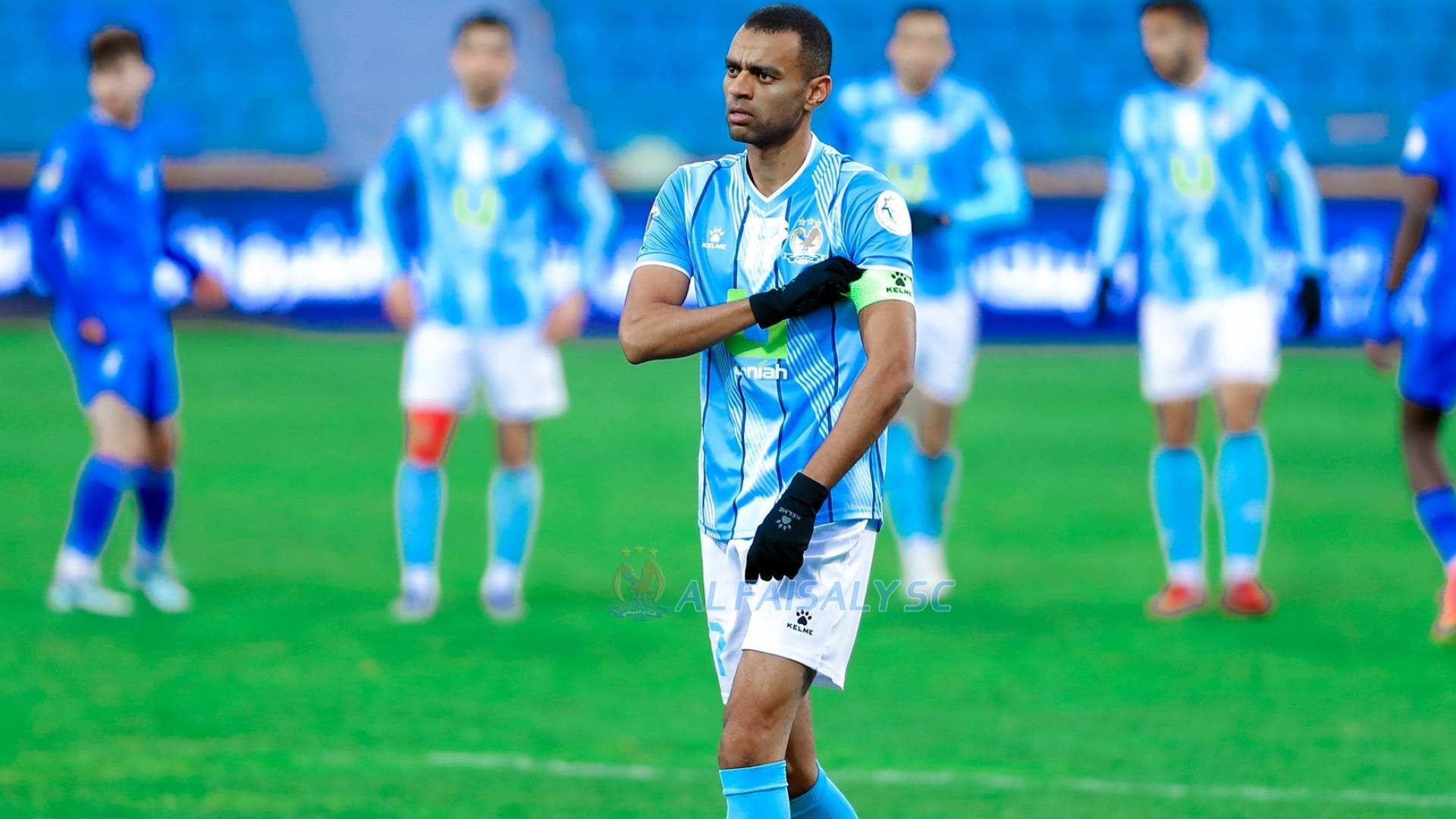 لاعب الفيصلي سالم العجالين