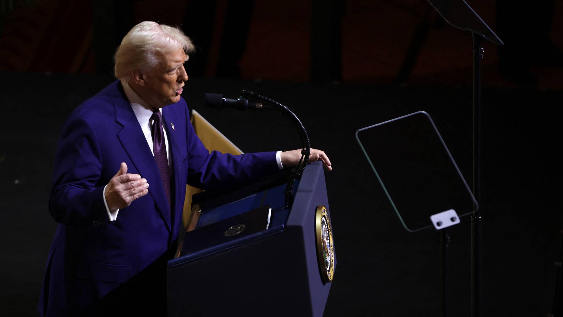 الرئيس الأمريكي دونالد ترمب