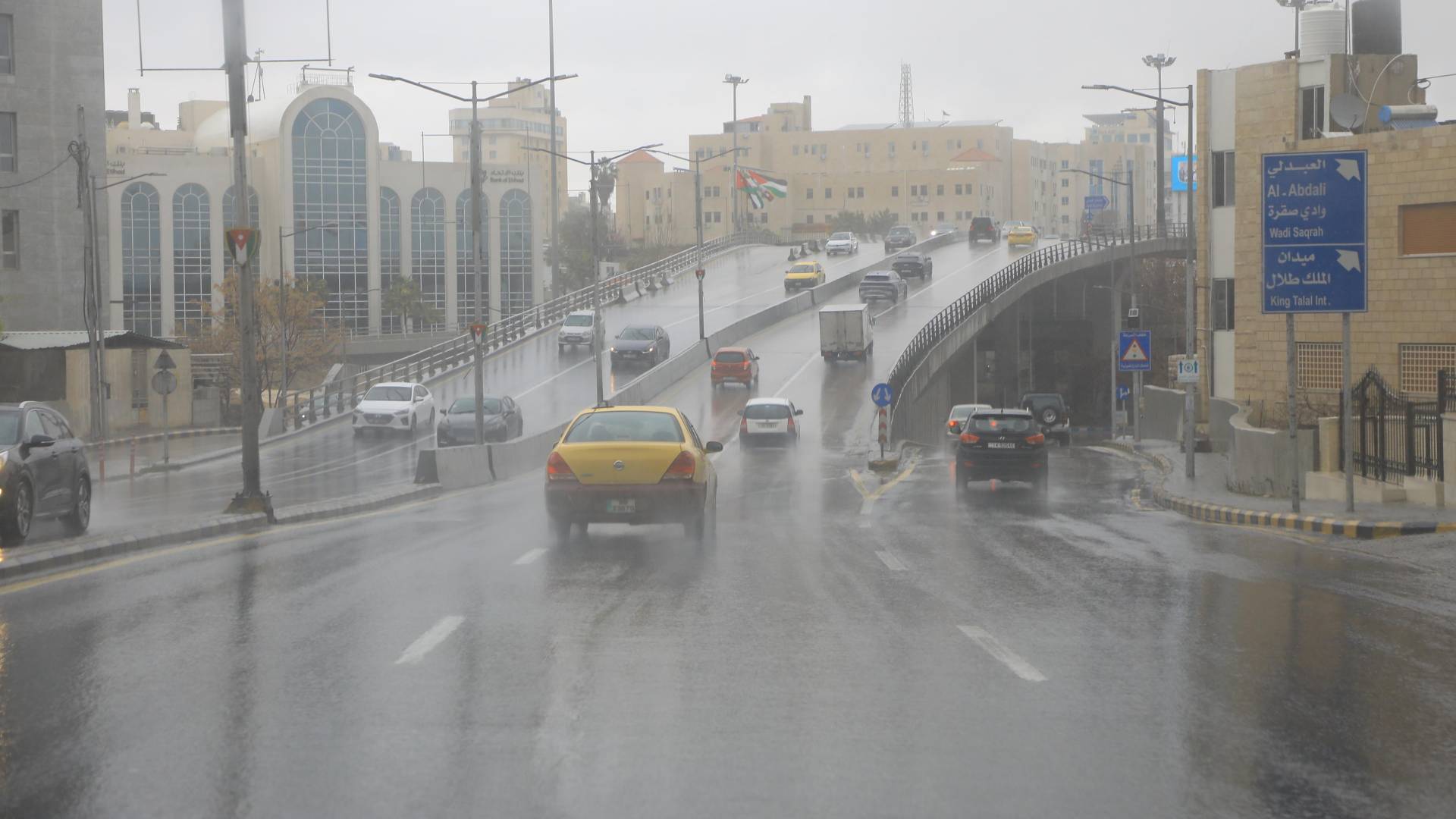 أجواء باردة تؤثر على الطقس بالأردن