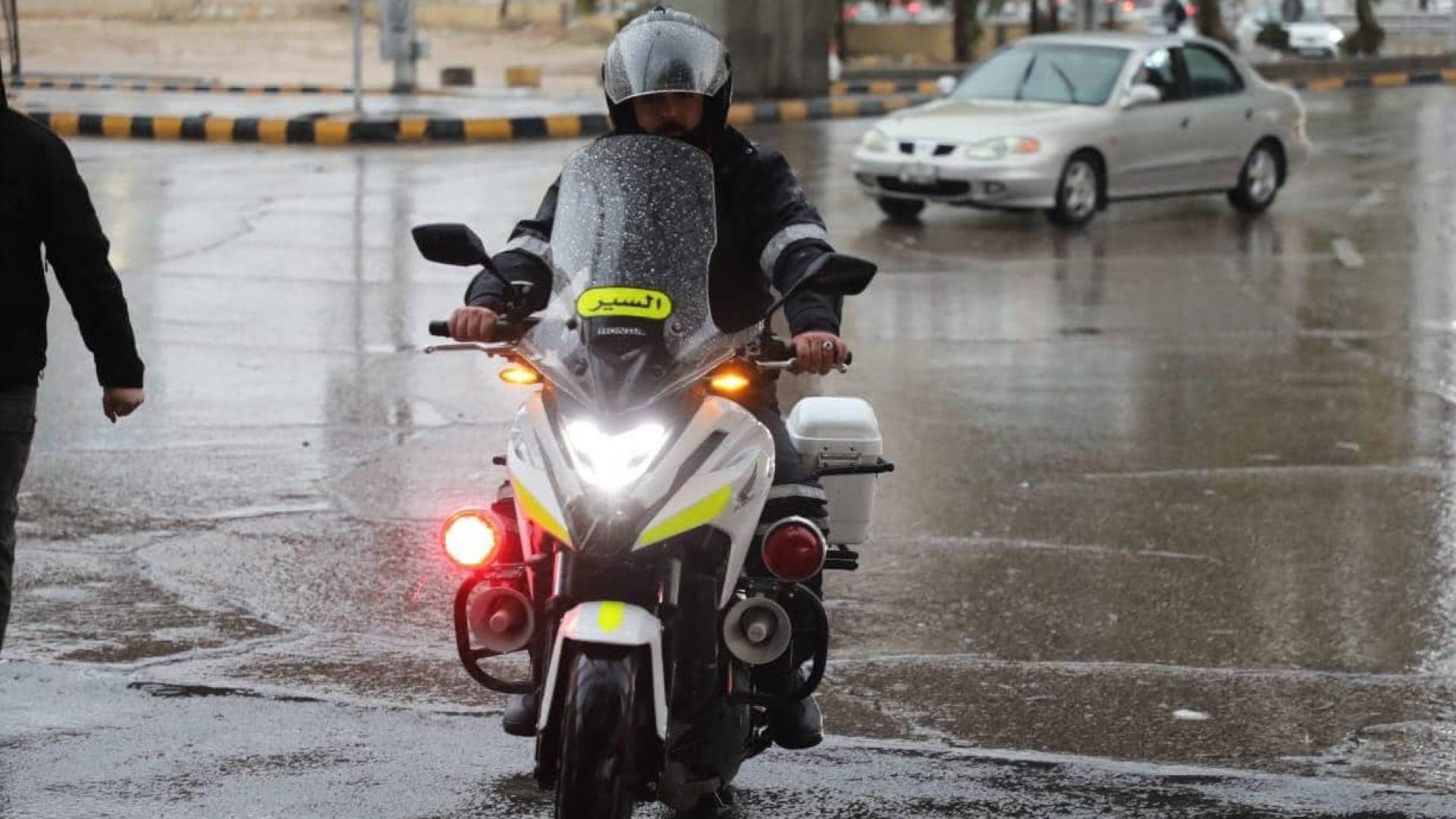 شرطي سير في العاصمة عمان