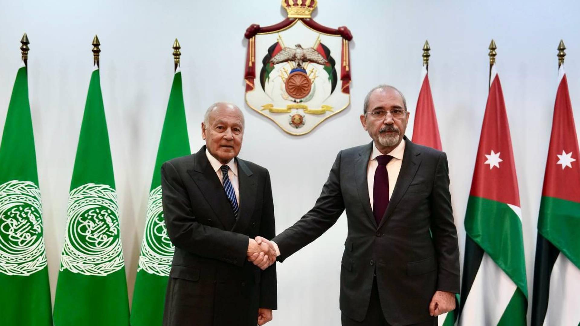 الصفدي يستقبل الأمين العام لجامعة الدول العربية لبحث سبل تفعيل العمل العربي المشترك