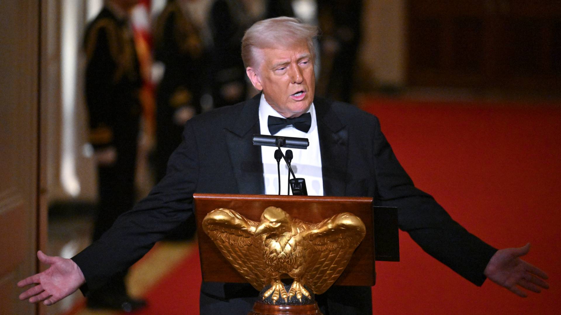 ترمب في بالبيت الأبيض