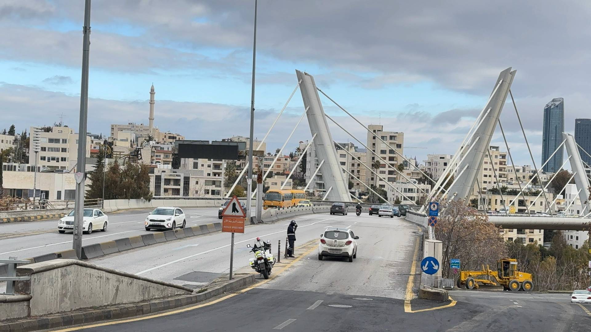 جسر عبدون في العاصمة عمان