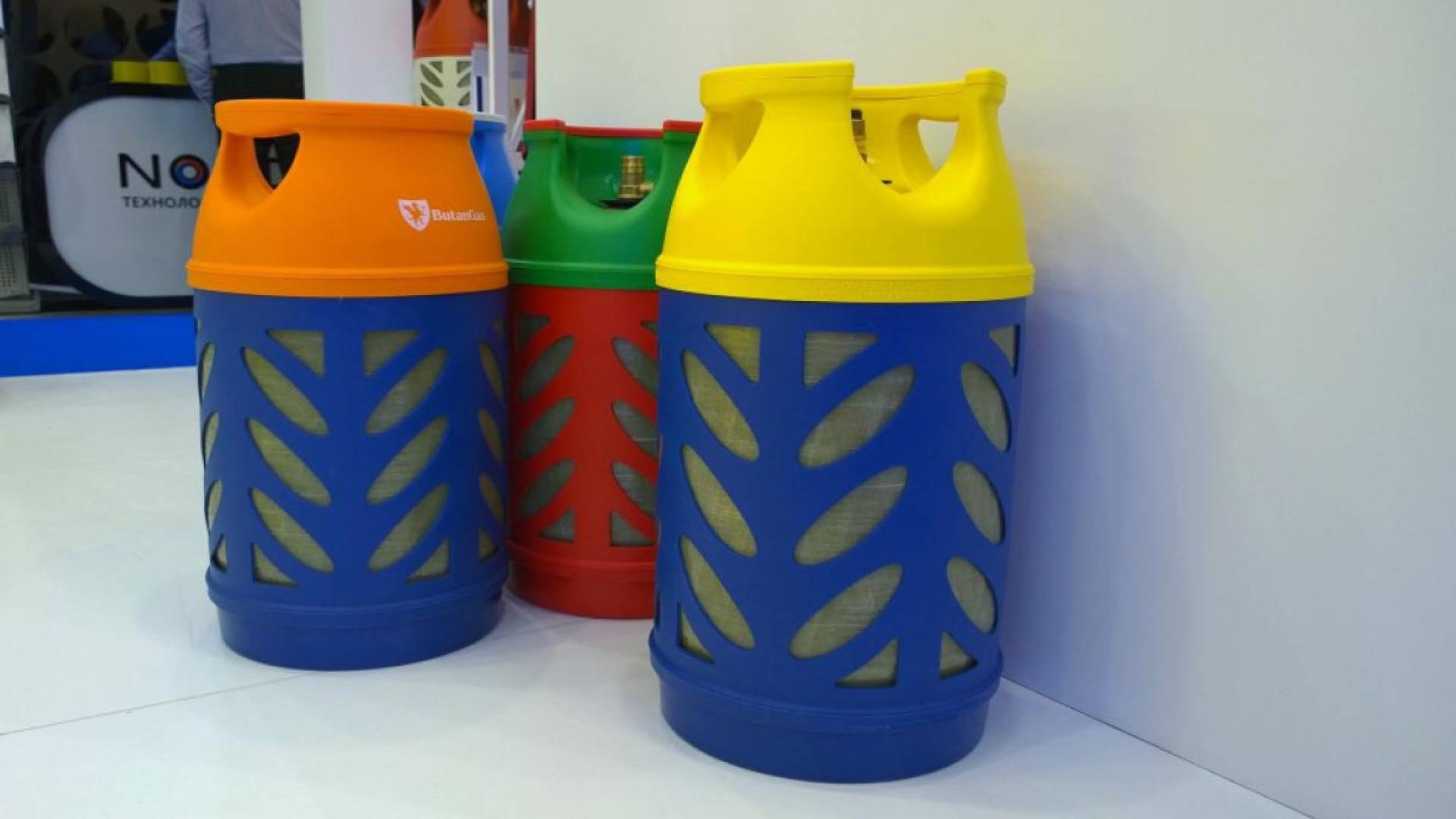 اسطوانة غاز  بلاستيكية