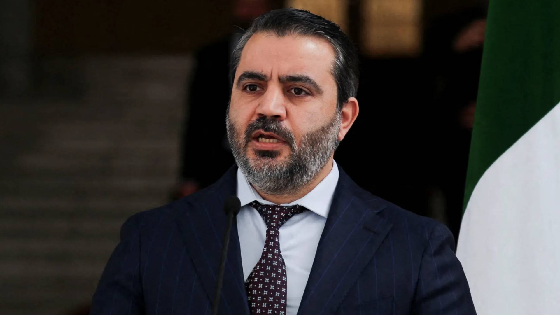 وزير الخارجية السوري أسعد الشيباني