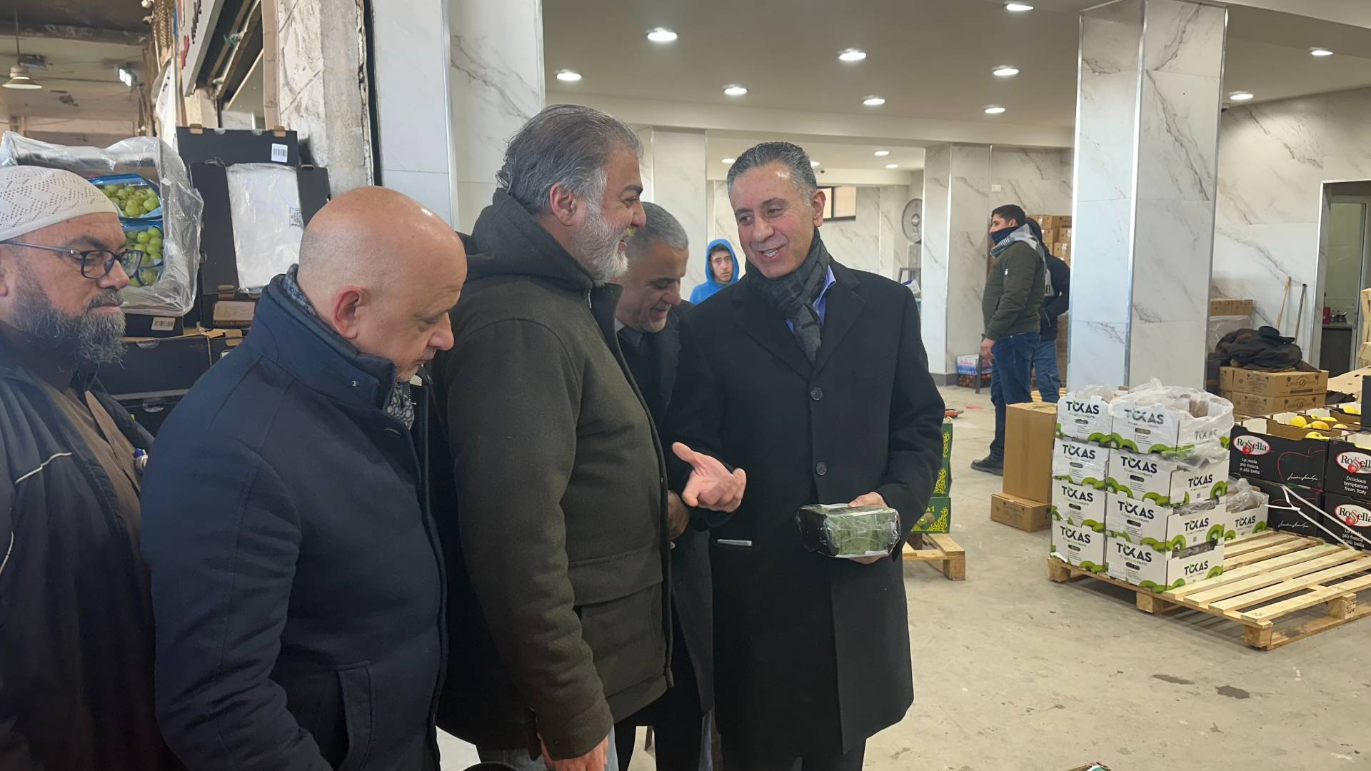 وزير الصناعة والتجارة يتفقد الاستعدادت لاستقبال رمضان السوق المركزي