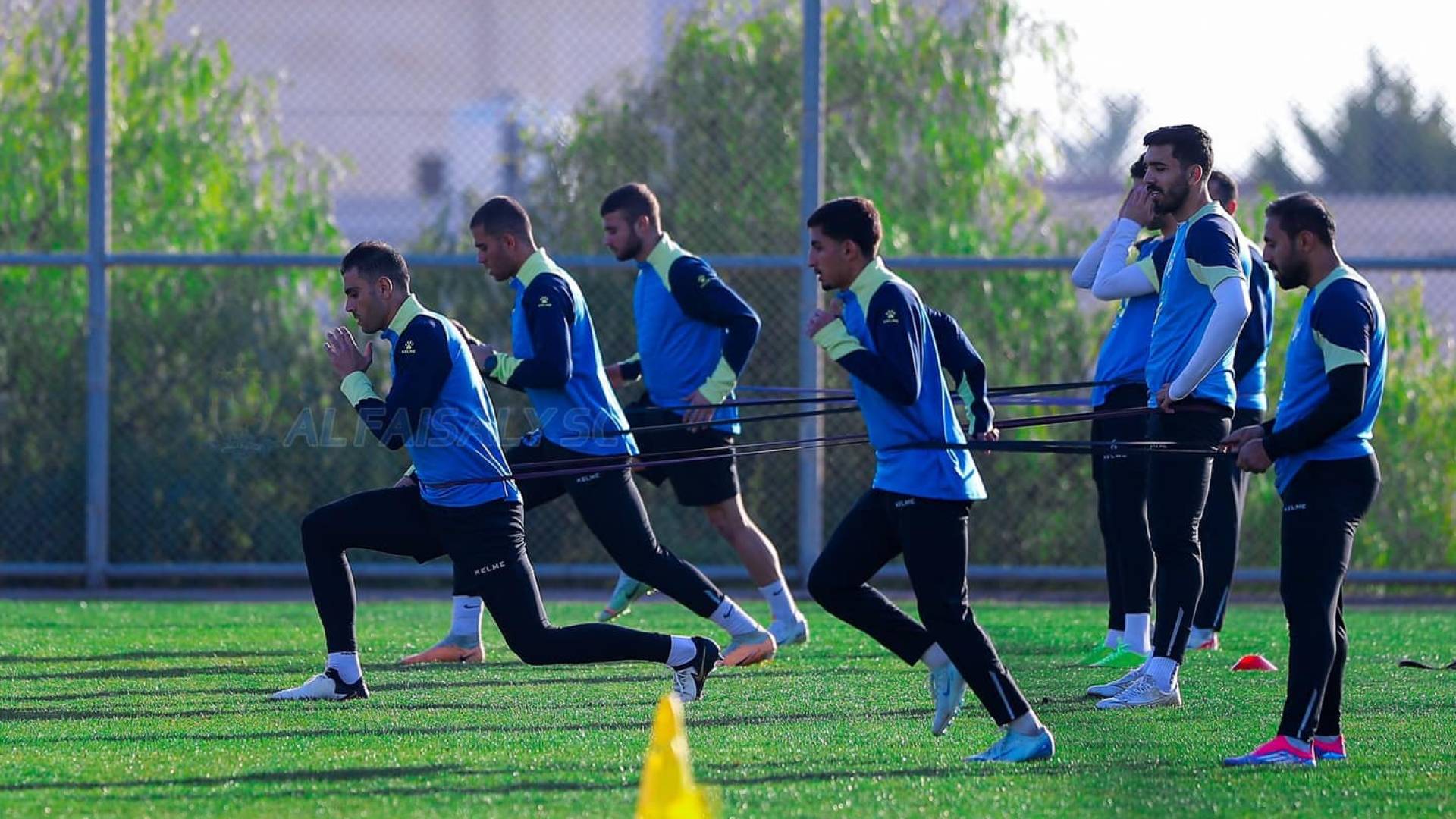 تدريبات فريق الفيصلي