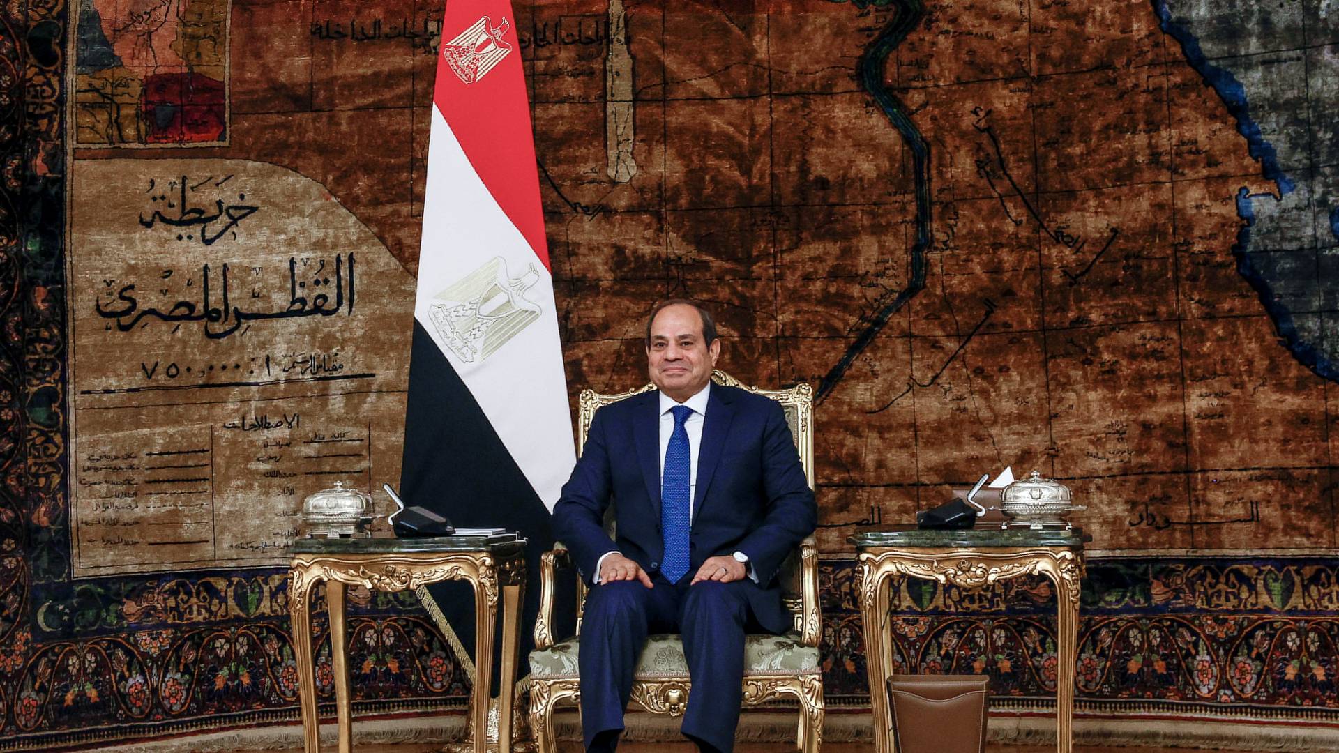 الرئيس المصري ورئيسة وزراء إيطاليا يبحثان الأوضاع في قطاع غزة