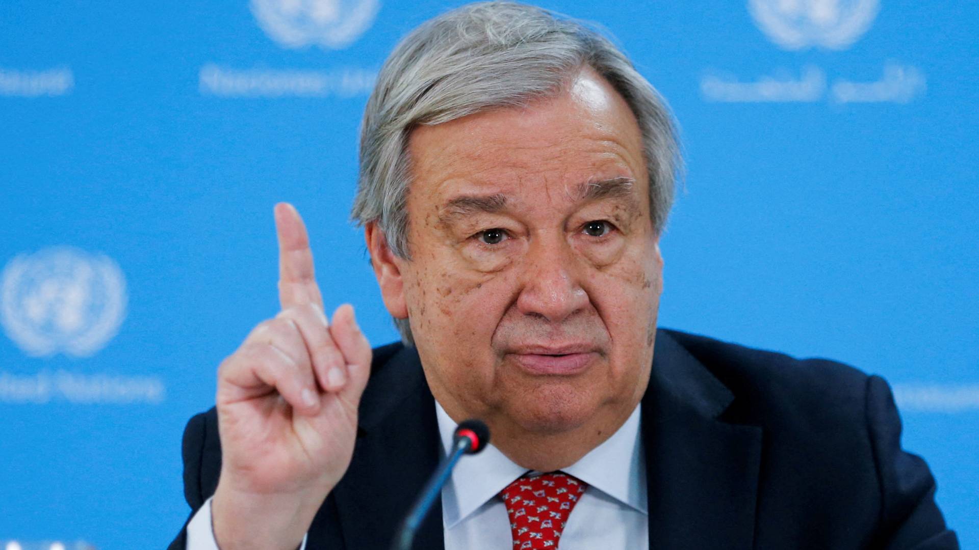 الأمين العام للأمم المتحدة أنطونيو غوتيريش