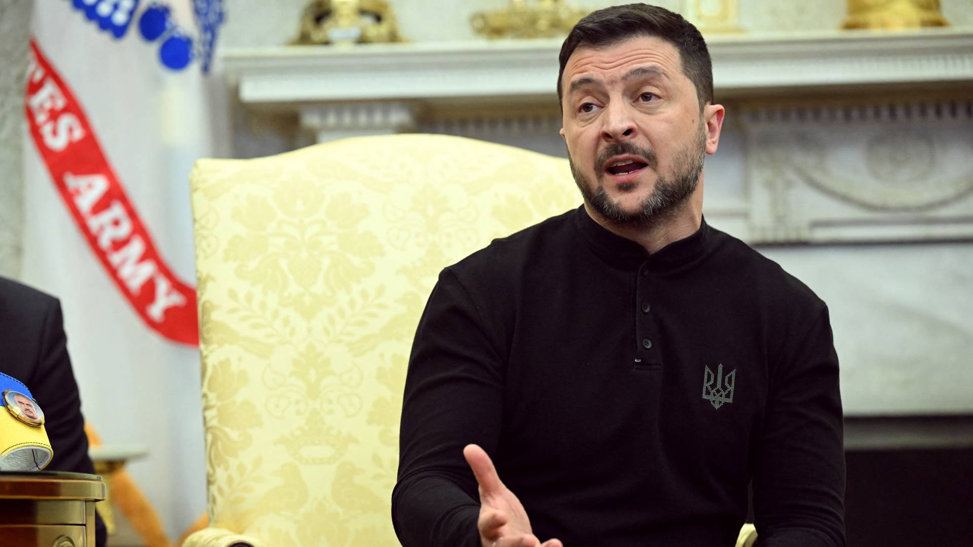 الرئيس الأوكراني فلاديمير زيلينسكي