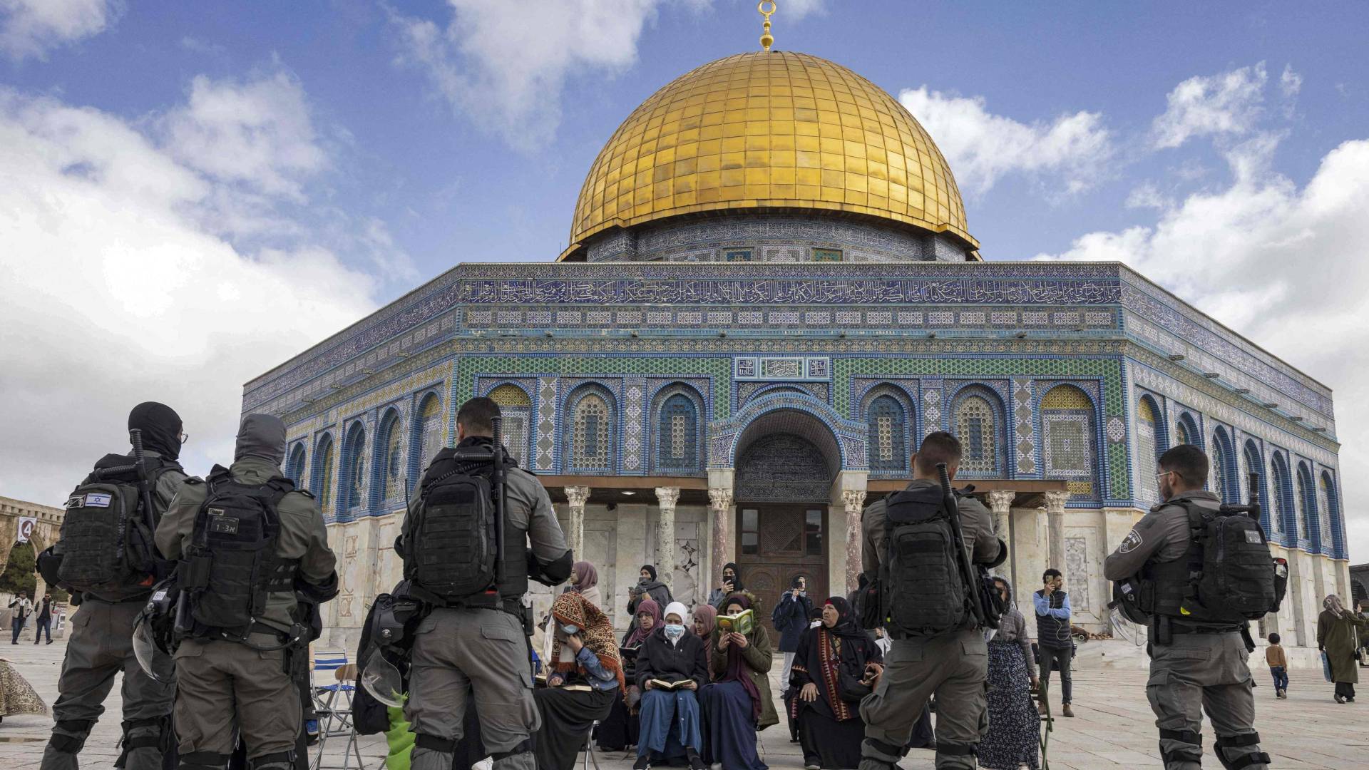 قوات الاحتلال في رحاب المسجد الأقصى - أرشيفية