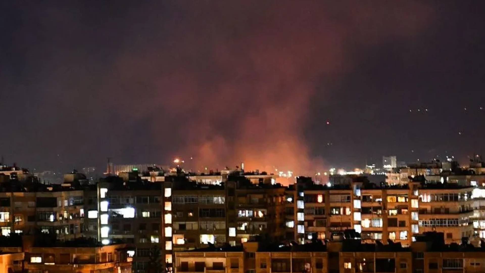 انفجار في منطقة المزة