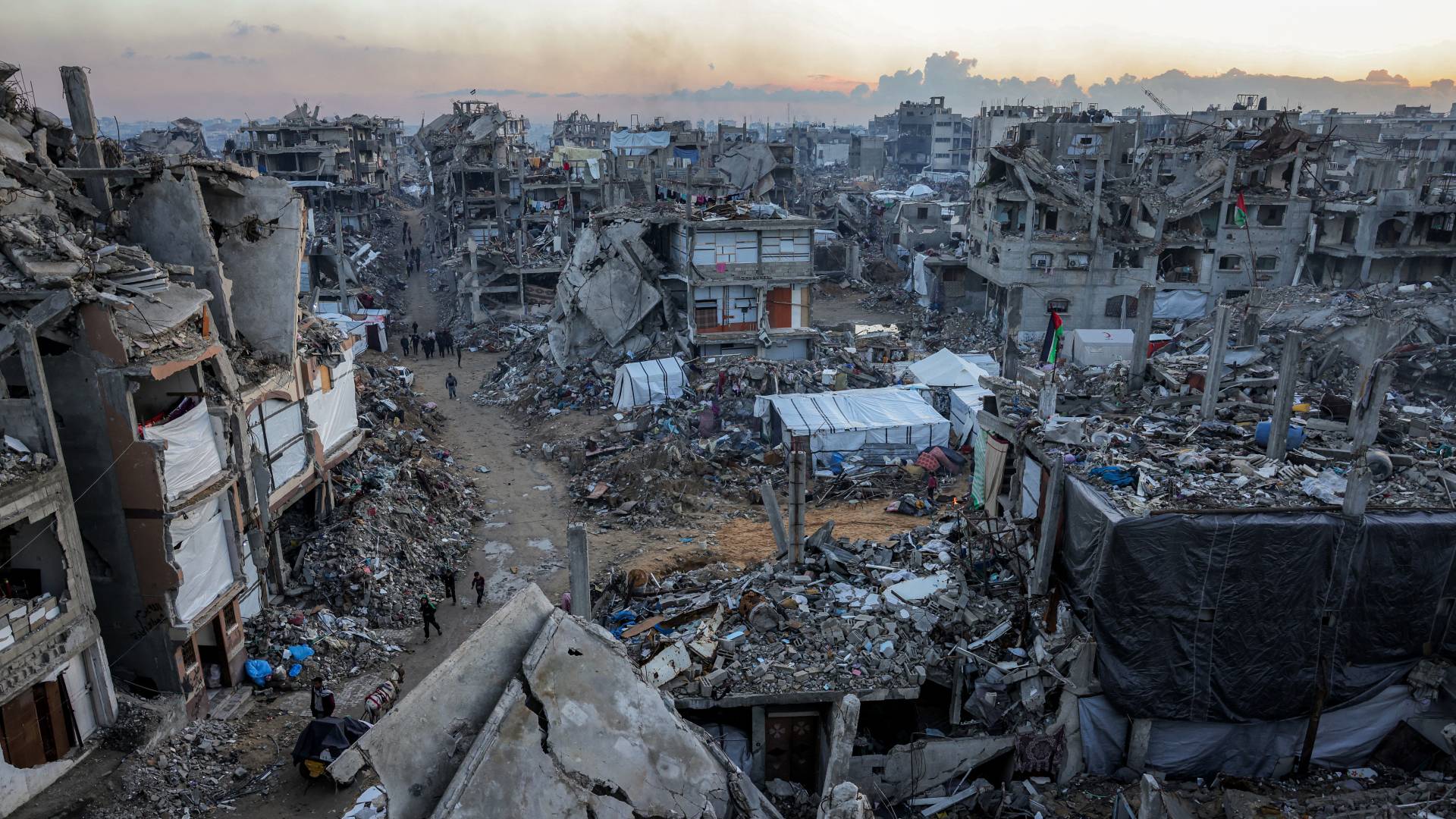 آثار الدمار في قطاع غزة