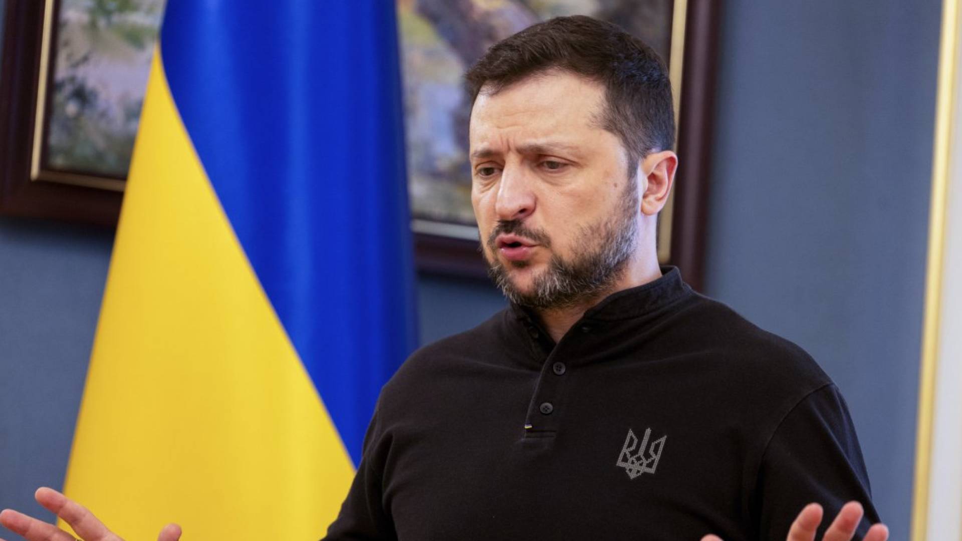 الرئيس الأوكراني فولوديمير زيلينسكي