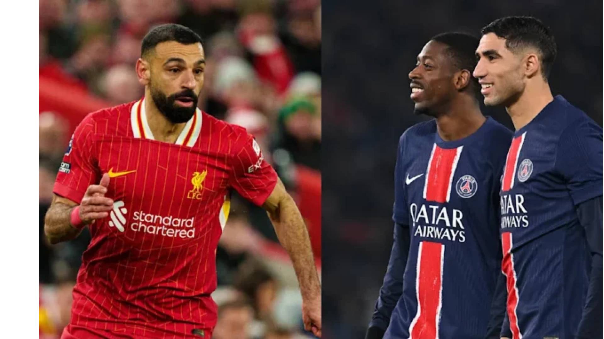 محمد صلاح وعثمان ديمبلي