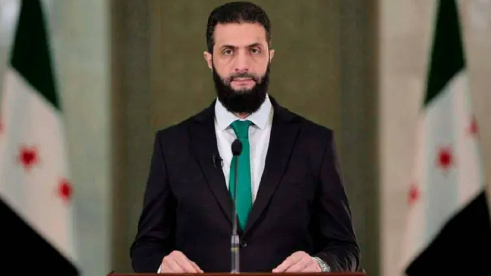 الرئيس السوري أحمد الشرع