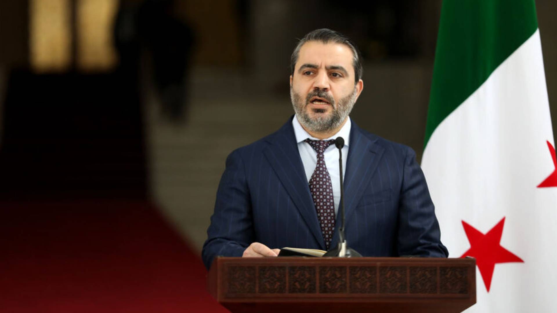 وزير الخارجية السوري أسعد الشيباني