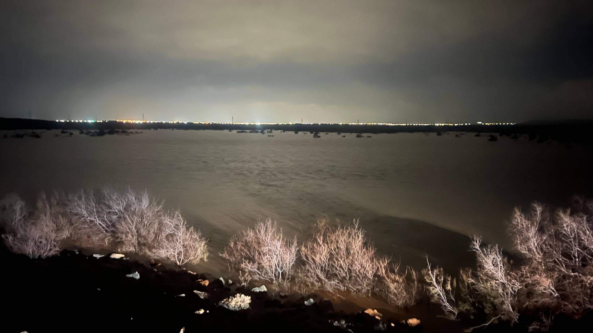 مياه الامطار في معان