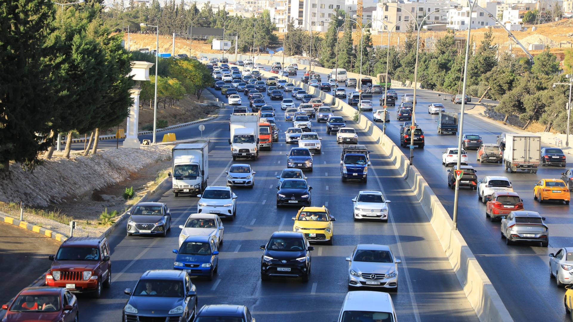 ازدحامات مرورية