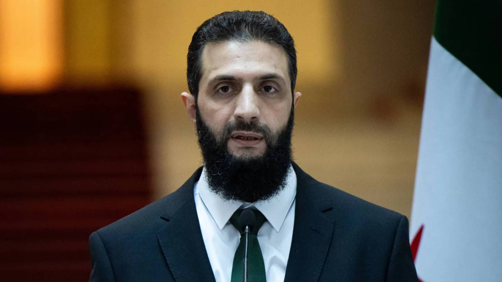 الرئيس السوري أحمد الشرع