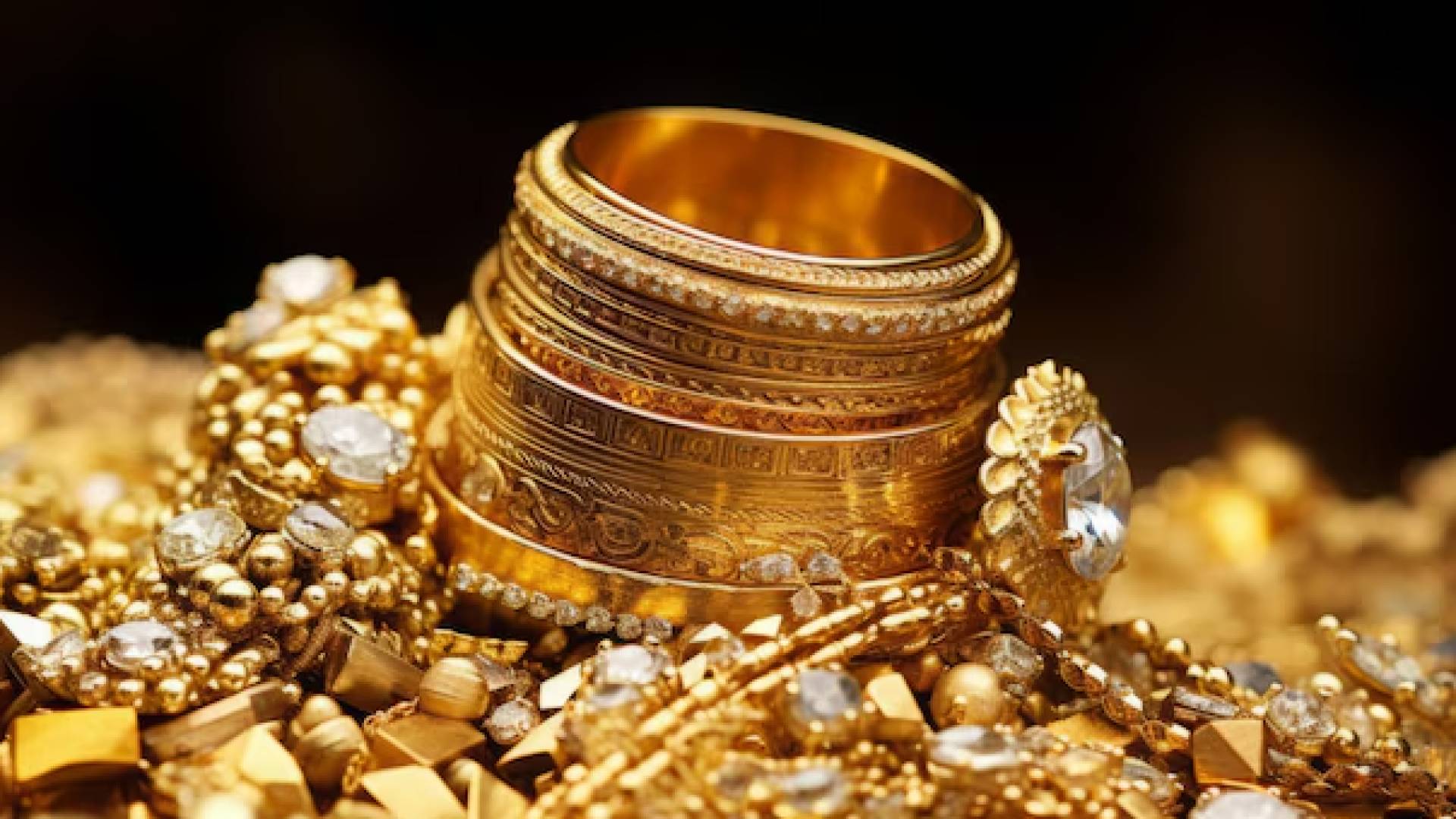 مجوهرات ذهبية