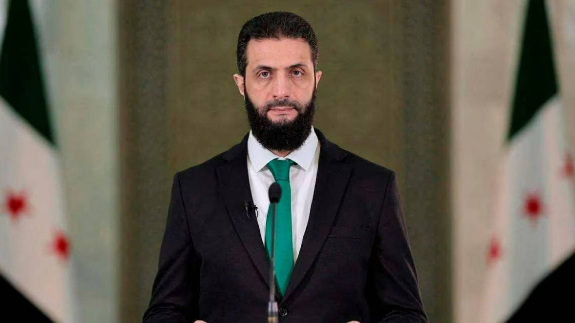 الرئيس السوري أحمد الشرع