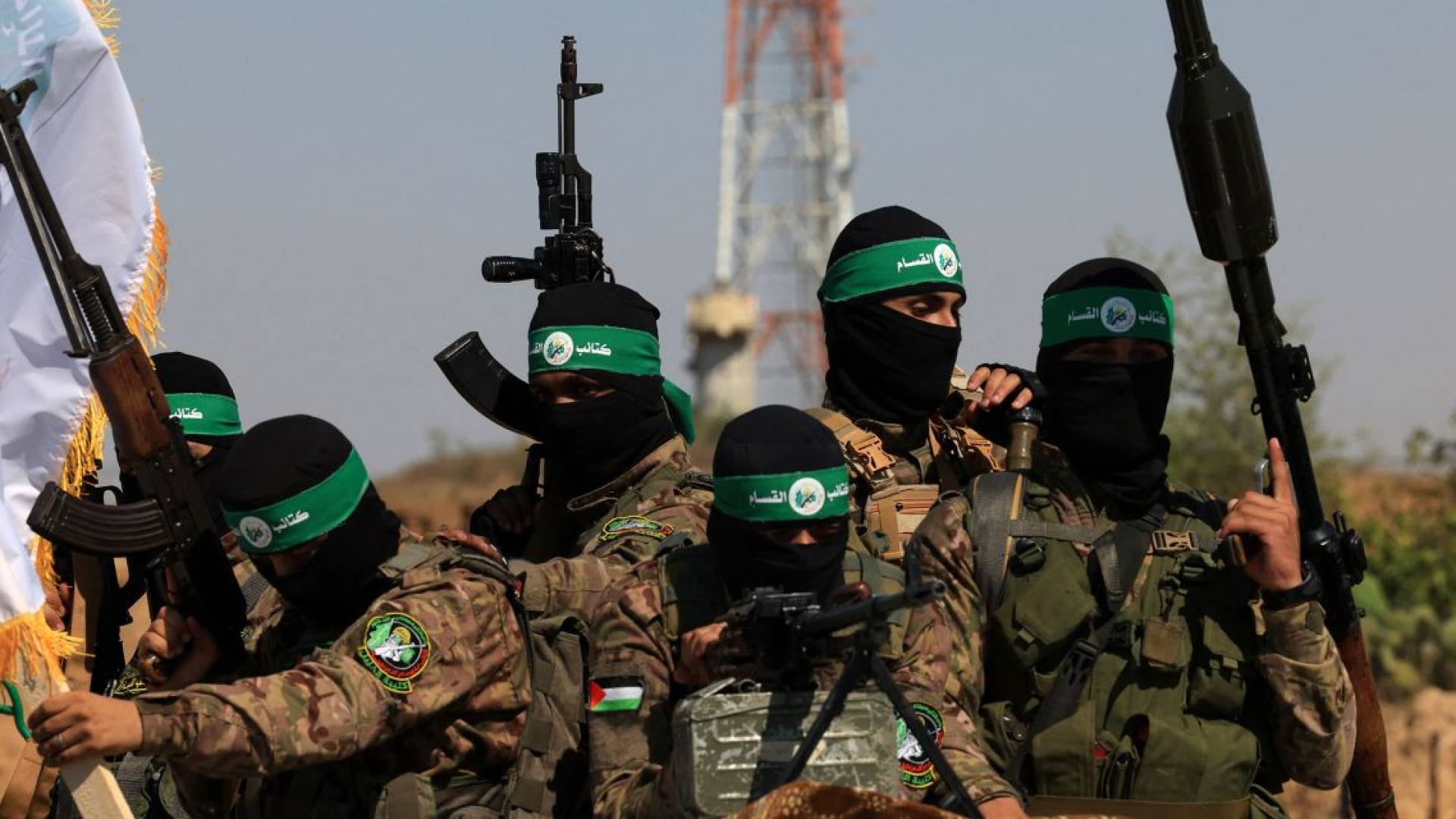 عناصر من حركة المقاومة الإسلامية حماس