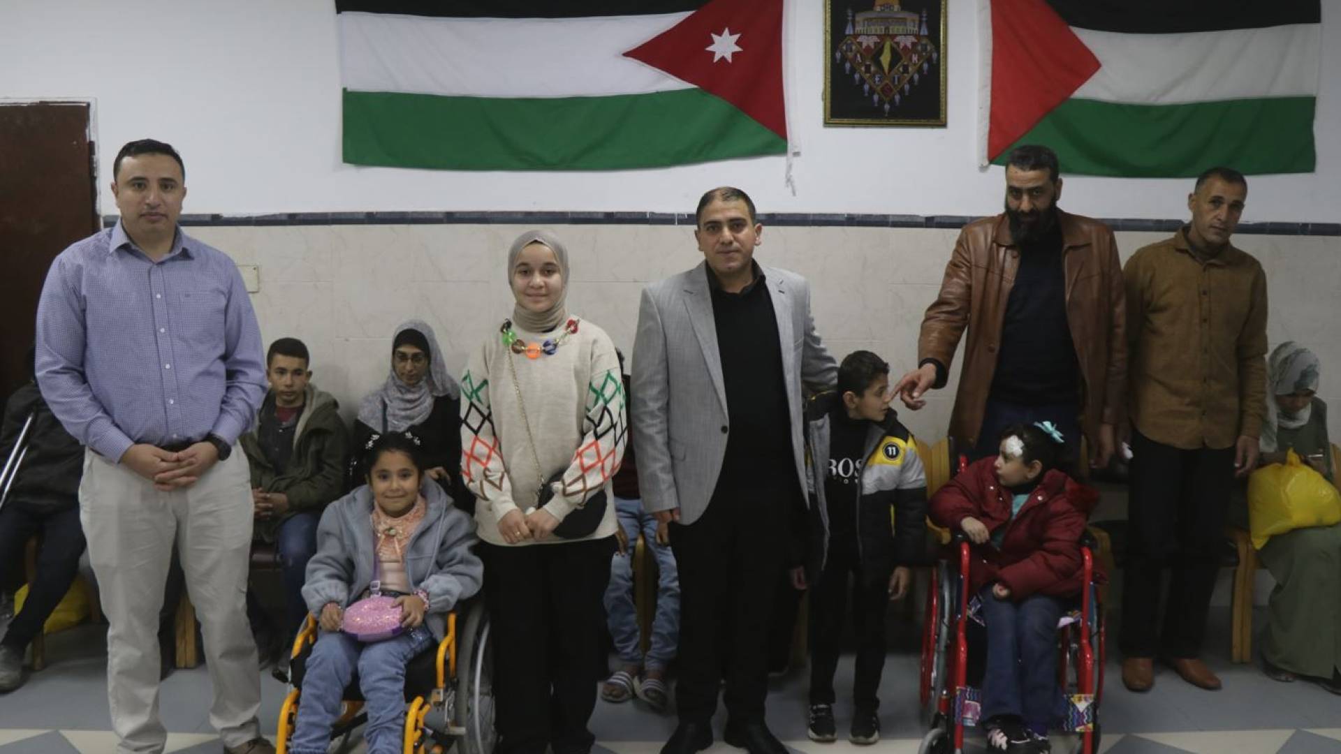 المستشفى الميداني الأردني غزة/81 يقيم مأدبة إفطار لأطفال أيتام وذويهم شمال غزة