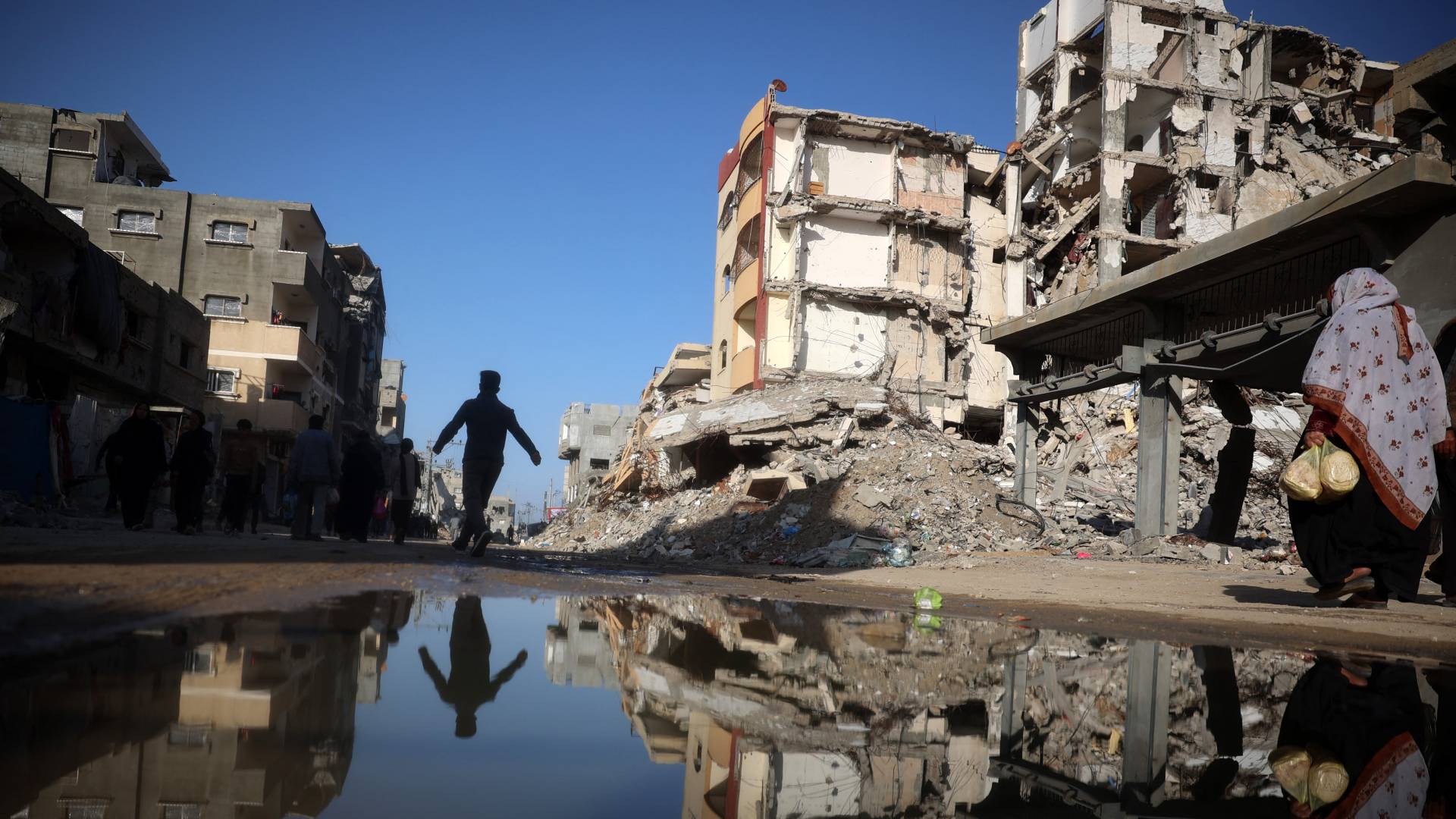 آثار الدمار في قطاع غزة