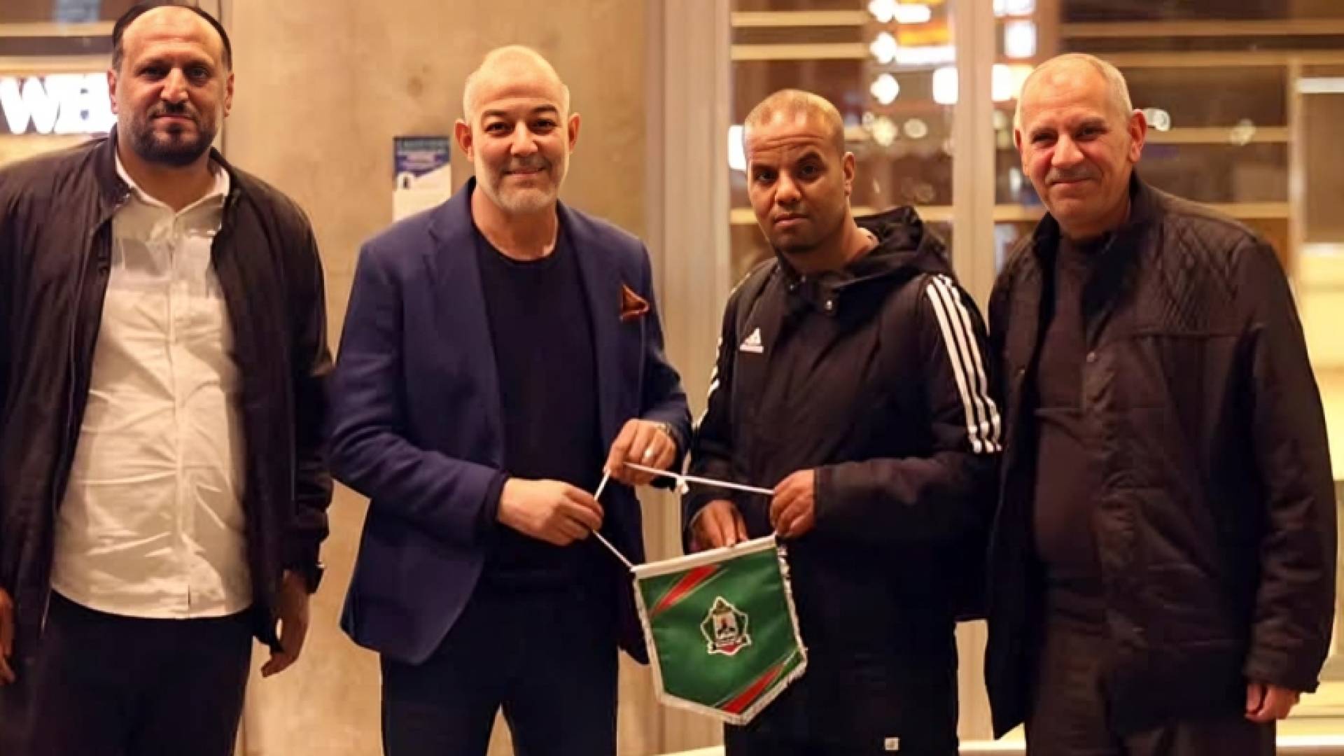 استقبال المدرب التونسي قيس اليعقوبي لتدريب الوحدات