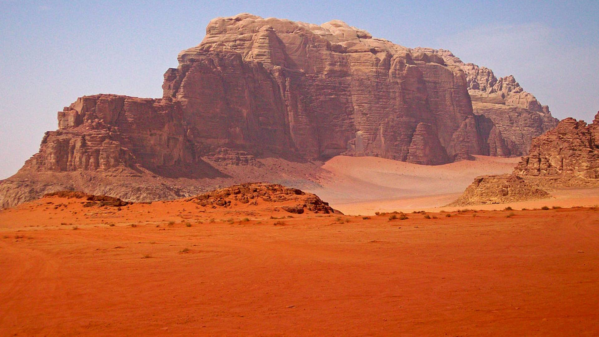 منطقة وادي رم جنوبي الأردن