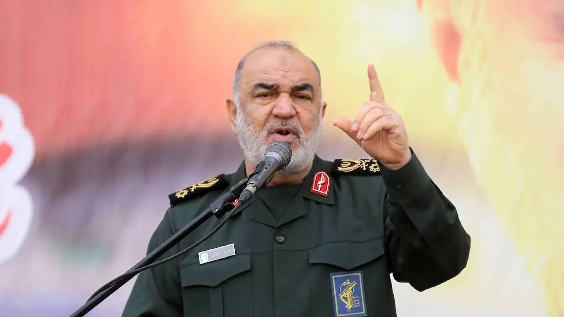 القائد العام للحرس الثوري الإيراني، اللواء حسين سلامي