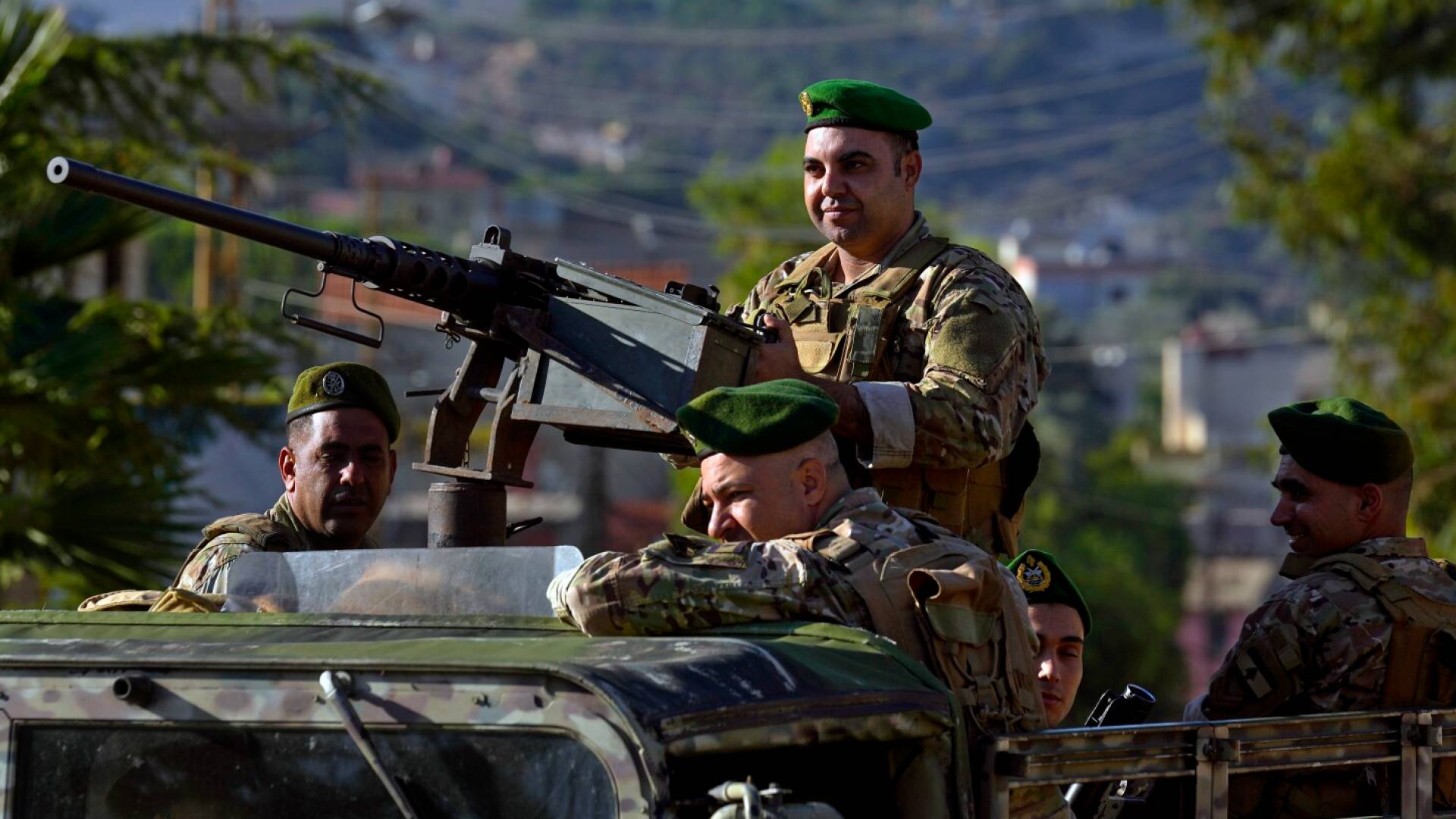 عناصر من الجيش اللبناني