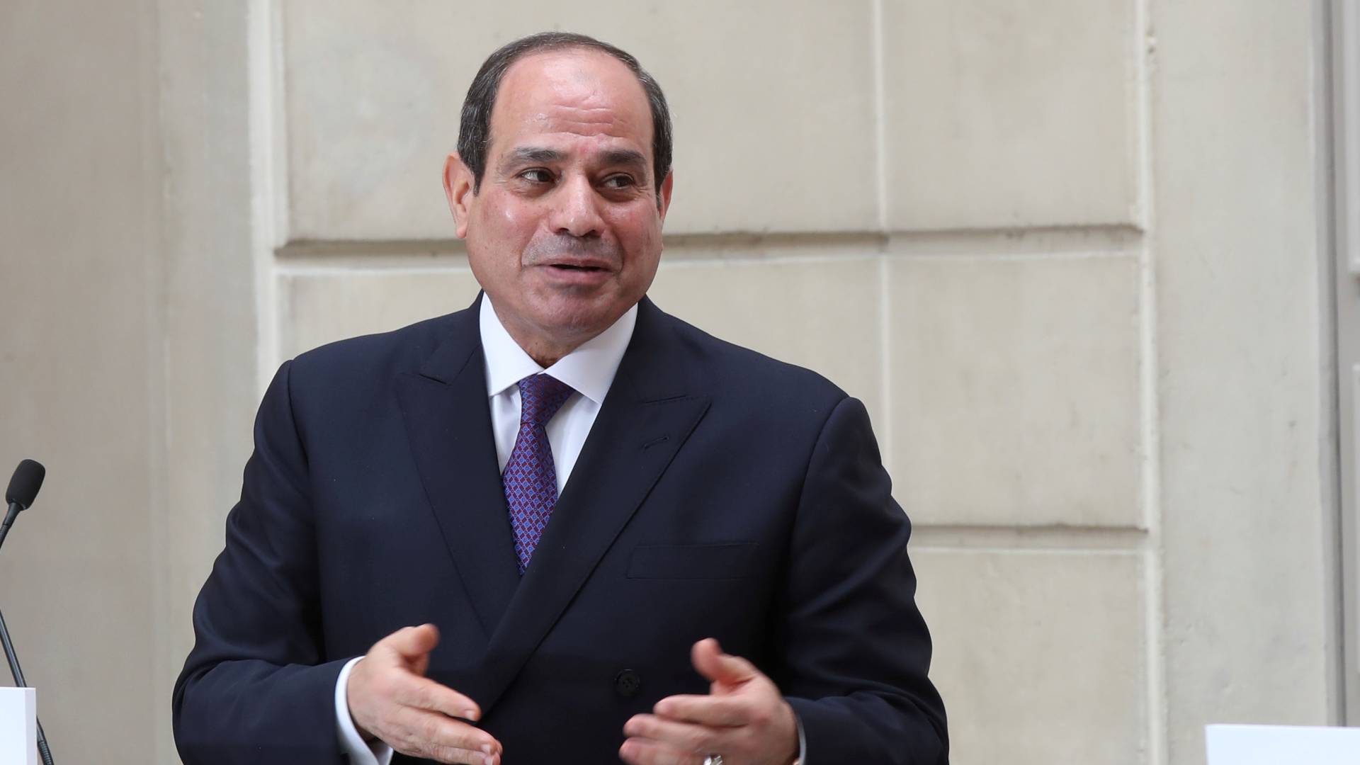 الرئيس المصري عبد الفتاح السيسي